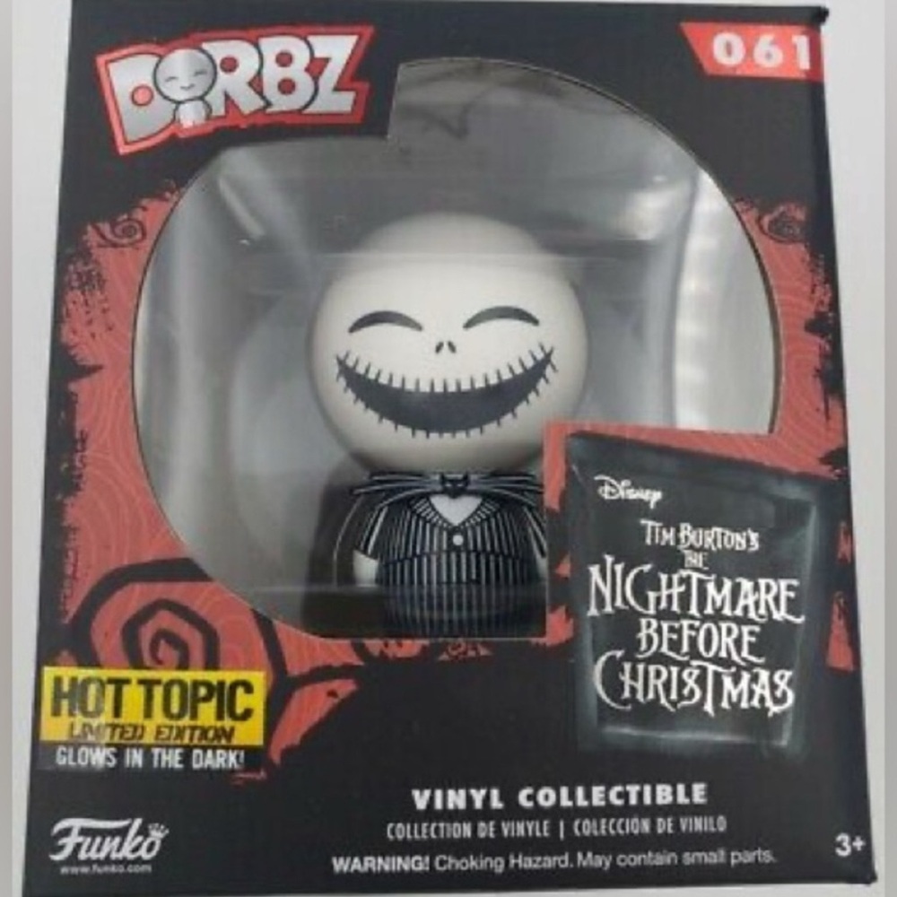 Funko Dorbz Jack Skellington Nightmare before Christmas Vinyl Figure